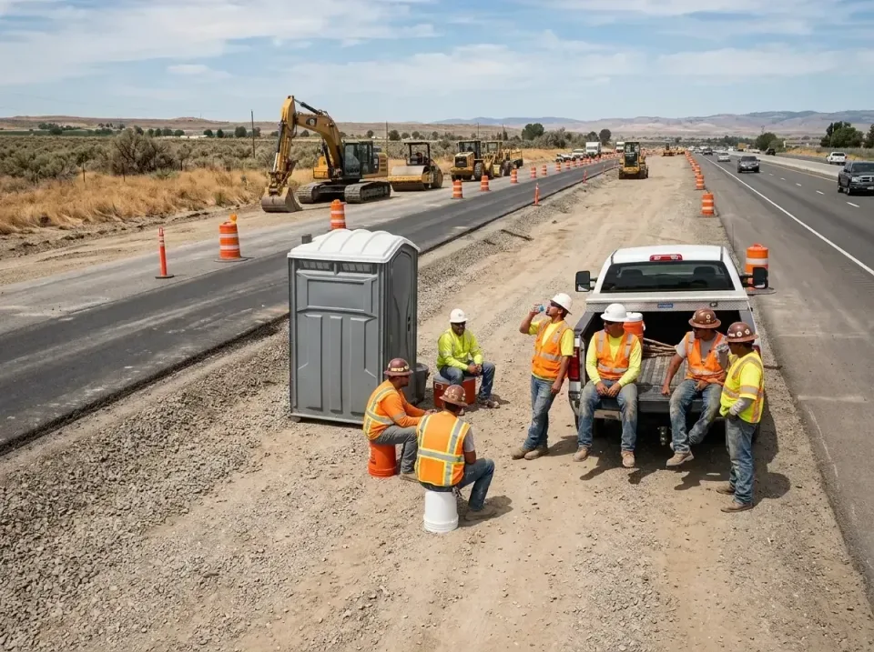 highway-road-construction-crew-007 — frequently asked questions, Porta Potty and Restroom Rentals in Dumas, TX